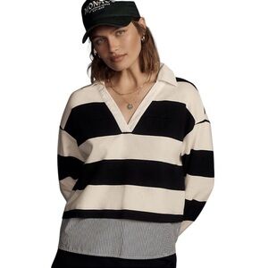 Anthropologie Dolan Left Coast DOLAN Twofer Rugby Pullover 💕